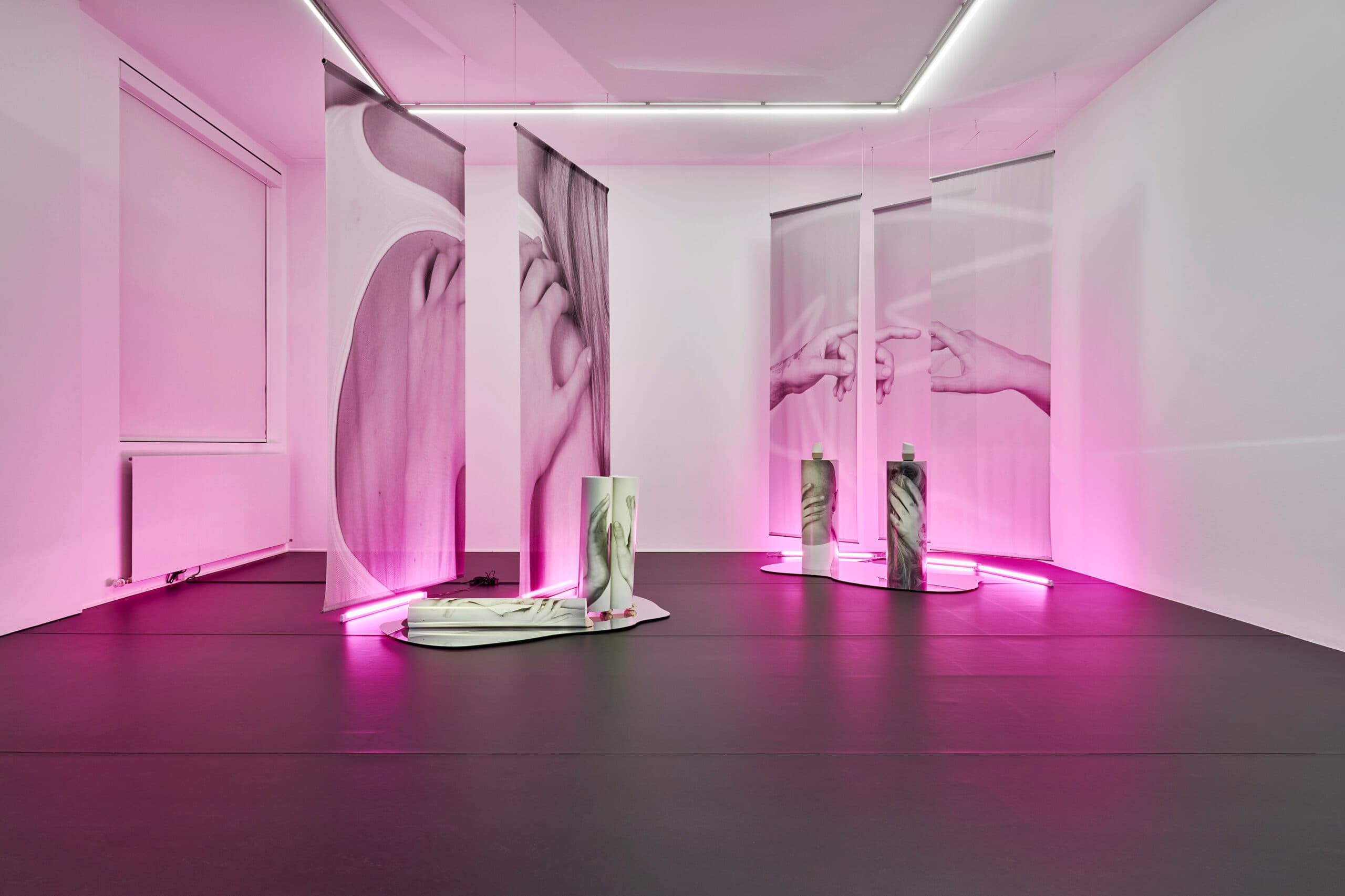Installation in Museum of Modern Art Freiburg. Photo: Bernhard Strauss